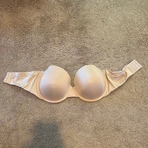 Maidenform Strapless Beige Bra